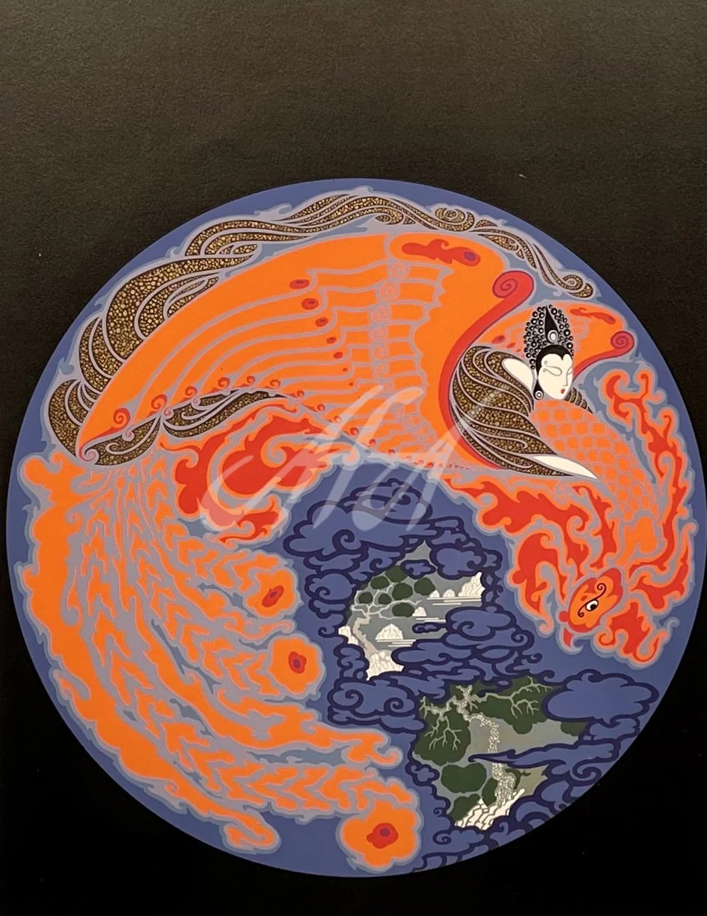Erte graphic Artwork — American Fine Art Inc.
